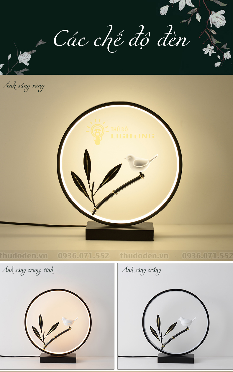 đèn bàn hiện đại