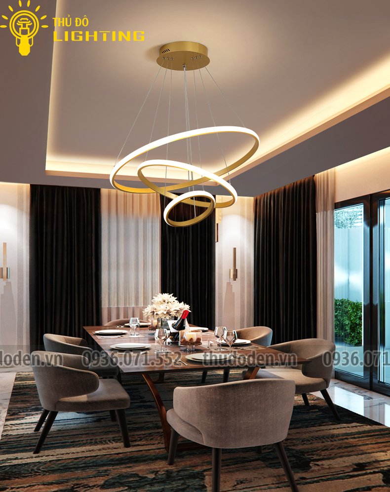 đèn thả hiện đại