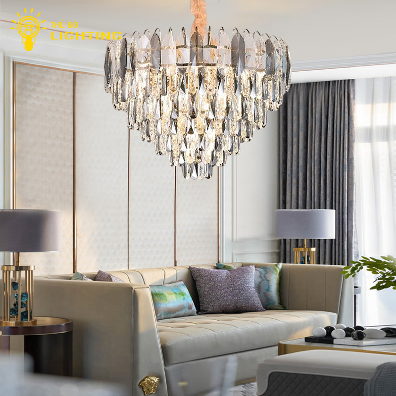Đèn mâm hiện đang là một trong số những loại đèn được ưa chuộng nhất. Đặc biệt là trong dòng sản phẩm đèn trang trí phòng khách