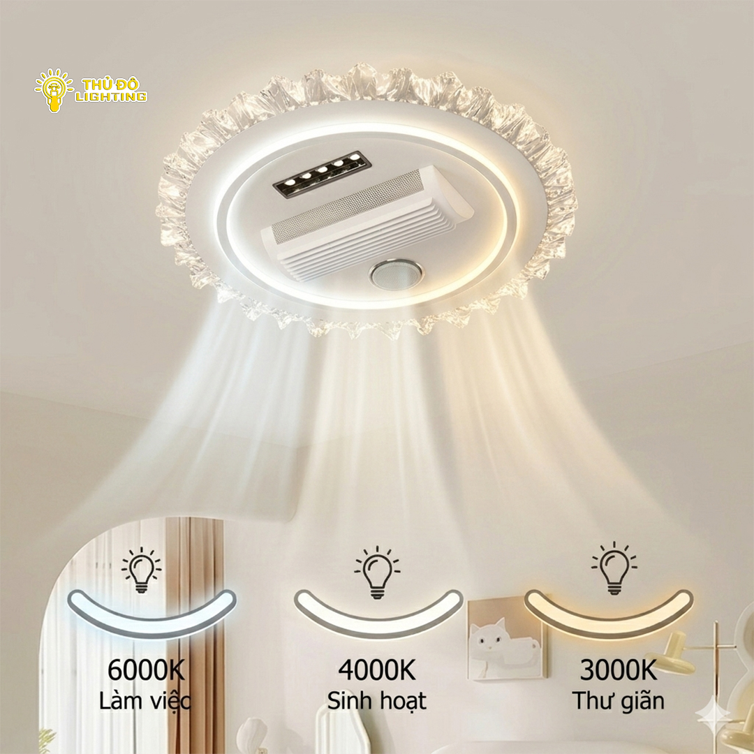 den-quat-op-tran-tron-fs-995 (1) Đèn Quạt Ốp Trần Tròn FS-995